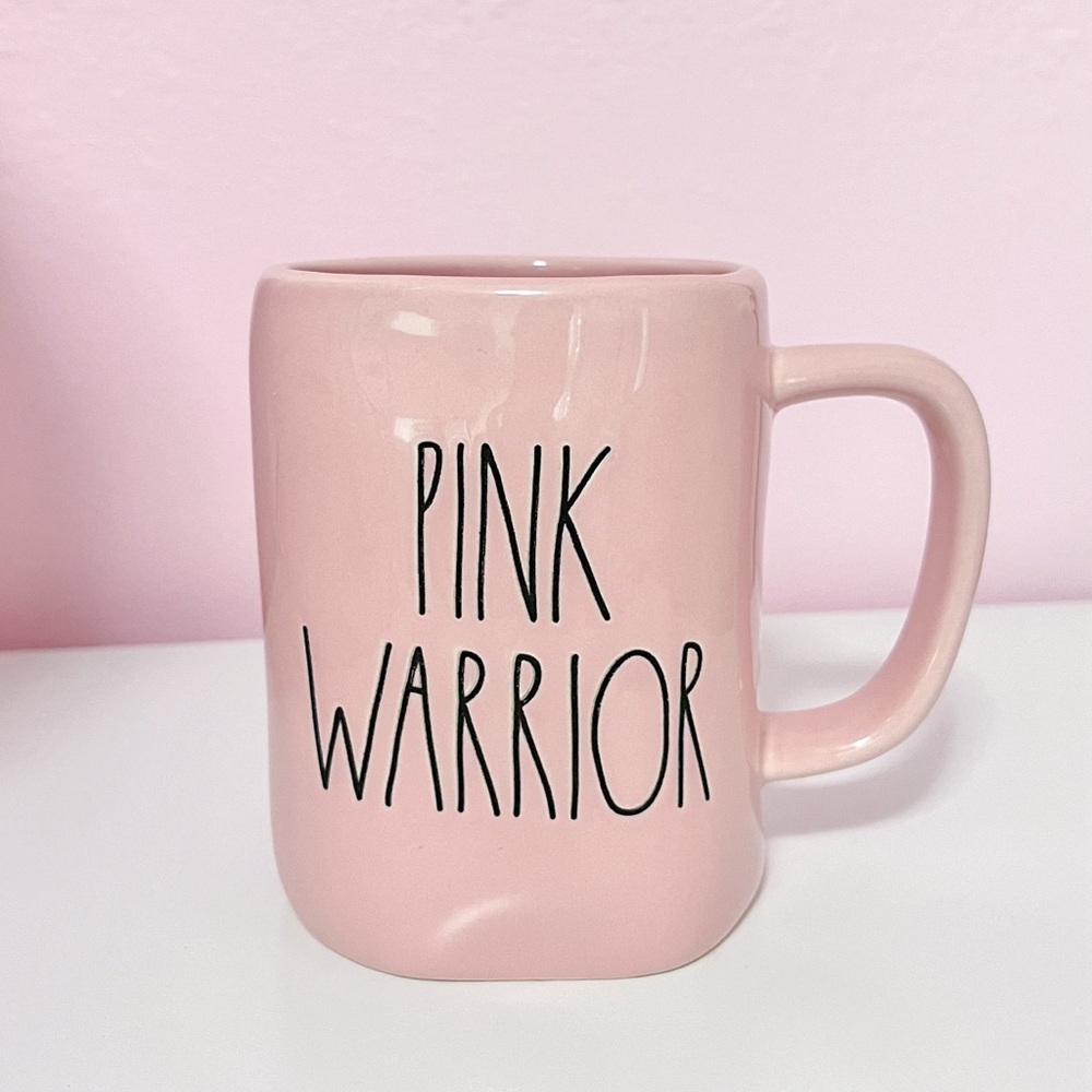 Rae Dunn Pink Warrior Mug